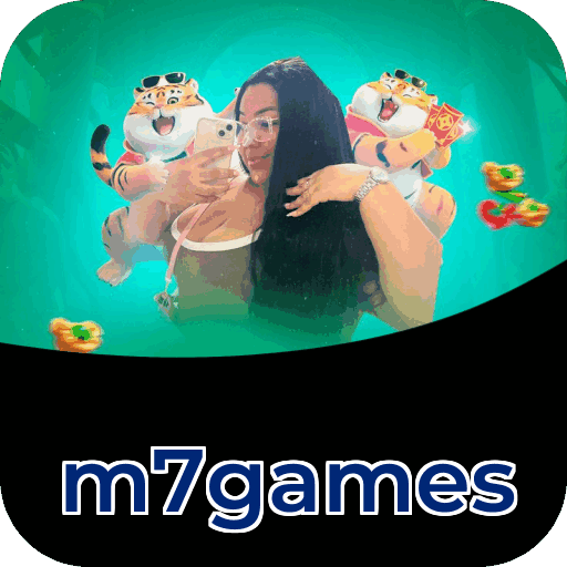 Interface do aplicativo m7games mostrando jogos disponíveis no iOS e Android