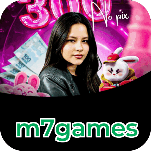 Catálogo slots m7games mostrando top jogos Gates Olympus Sweet Bonanza Fortune Tiger Big Bass volatilidade RTP